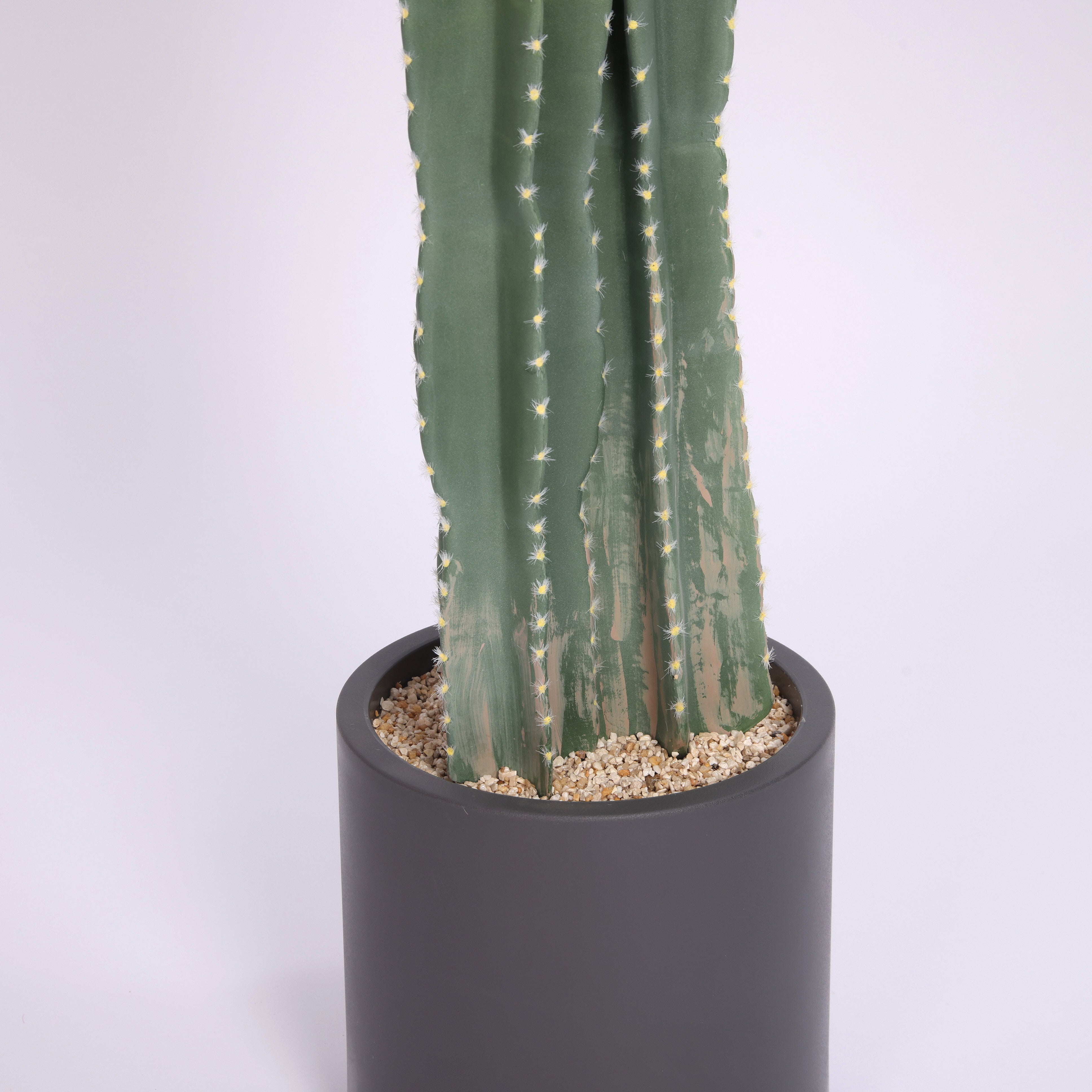 indoor cactus plants tall 39" Tall Artificial Faux Cactus for Home Decor