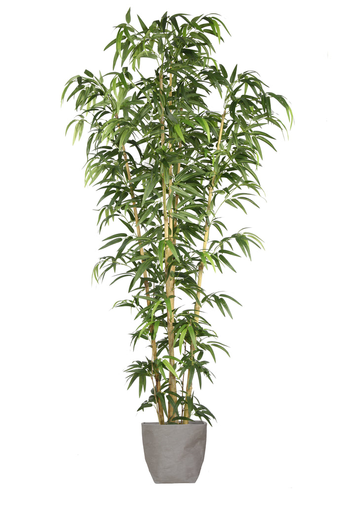 Tall Faux Bamboo Tree w/ Poles in Eco Planter | 72" | Vintage Home