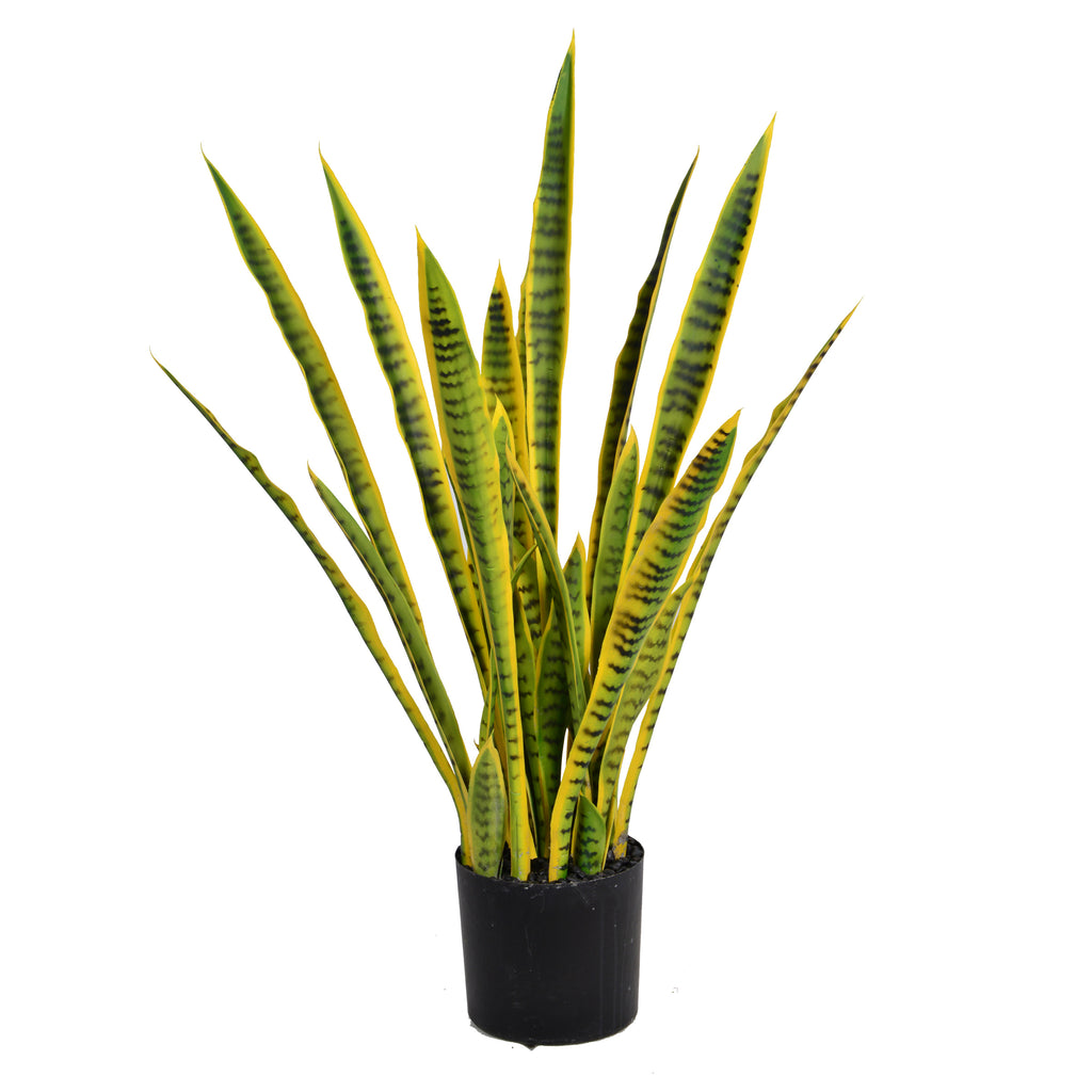 Artificial Snake Plant for Indoor/Outdoor | 35" | Vintage Home