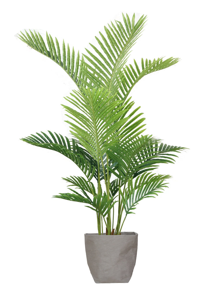 Tall Artificial Palm Tree with Eco Planter | 56" | Vintage Home