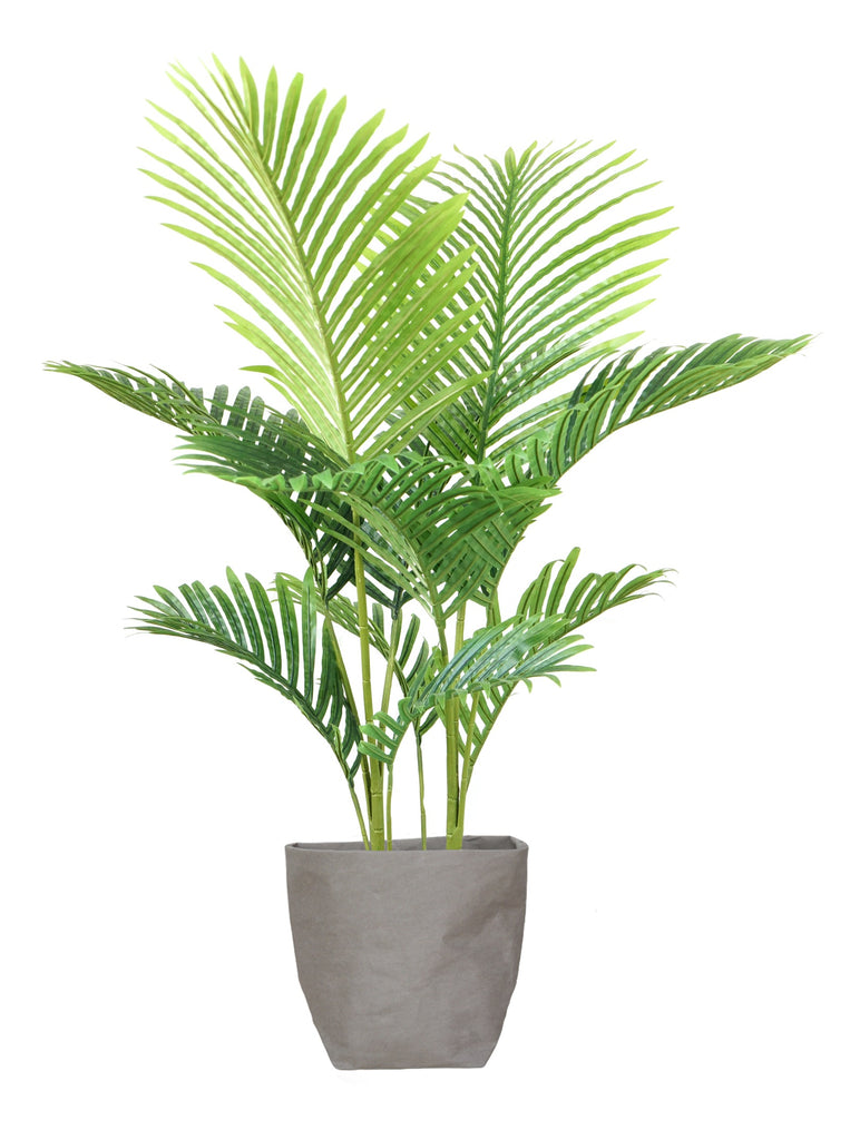 Tall Artificial Palm Tree with Eco Planter | 44" | Vintage Home
