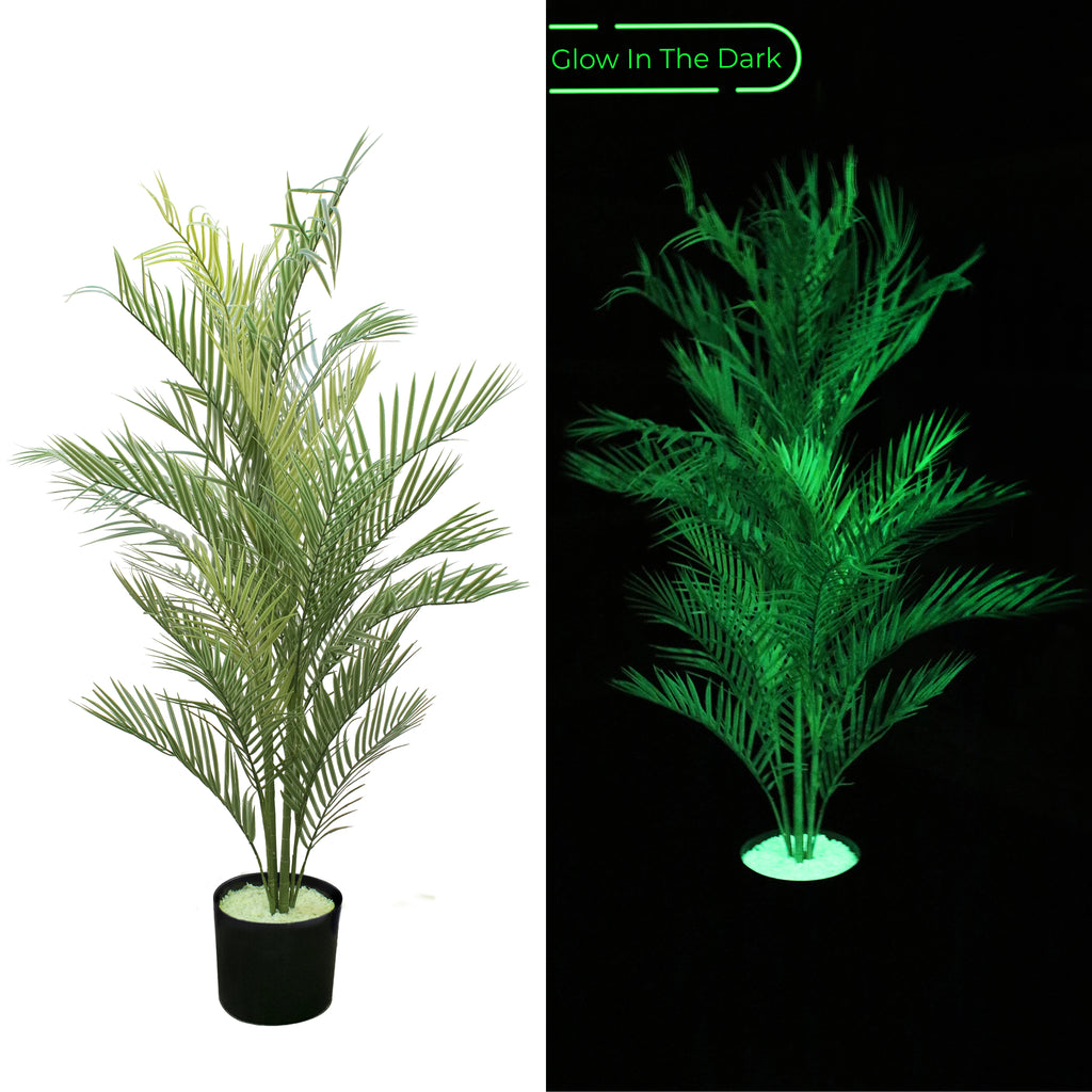 Tall Fluorescent Artificial Palm Tree | 48" | Vintage Home